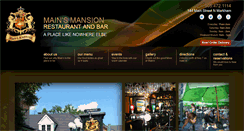 Desktop Screenshot of mainsmansion.com